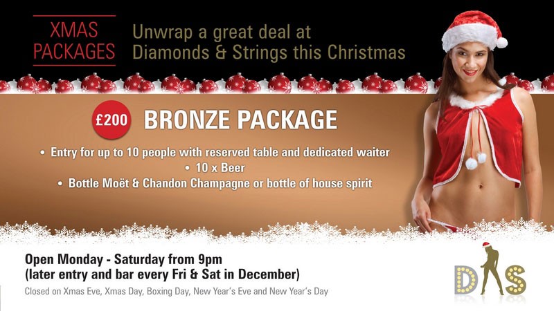 Diamonds and Strings Christmas Package - Bronze